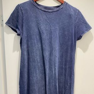 Blue tshirt dress